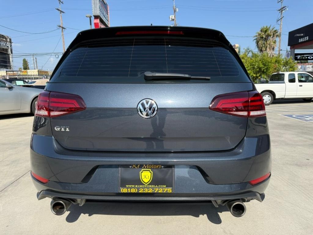 used 2018 Volkswagen Golf GTI car, priced at $19,695