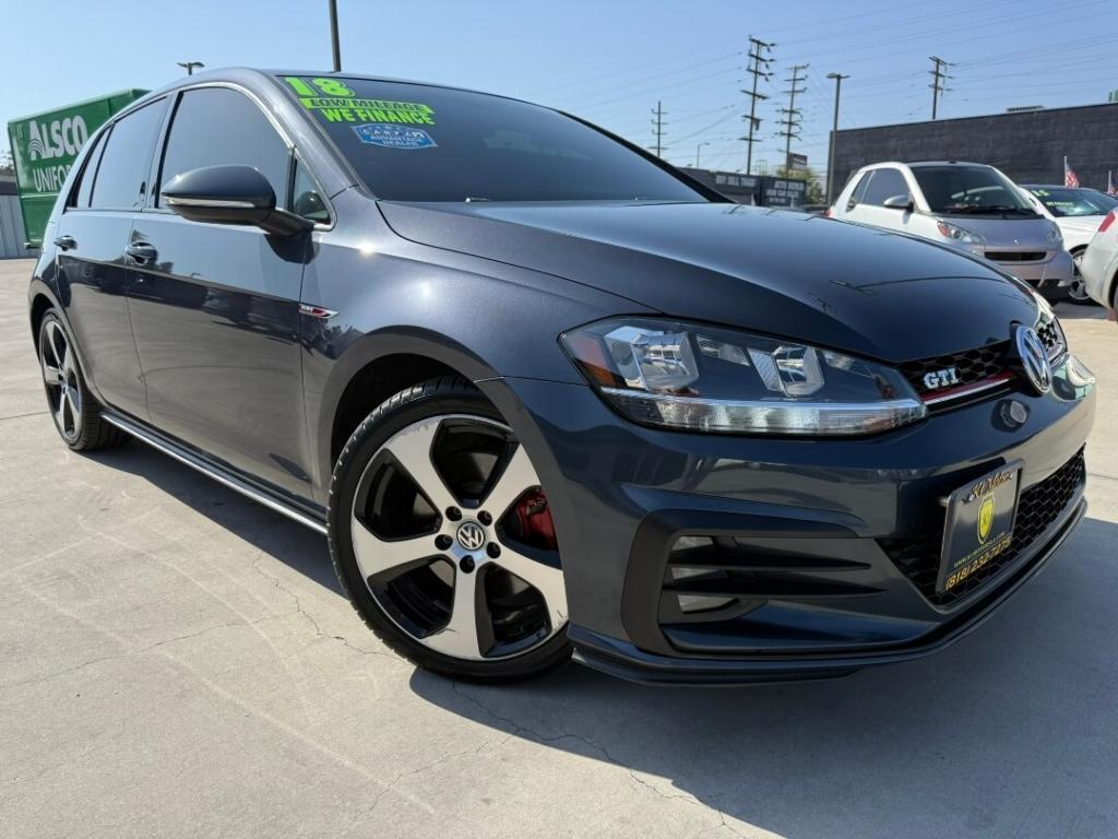 used 2018 Volkswagen Golf GTI car, priced at $19,695