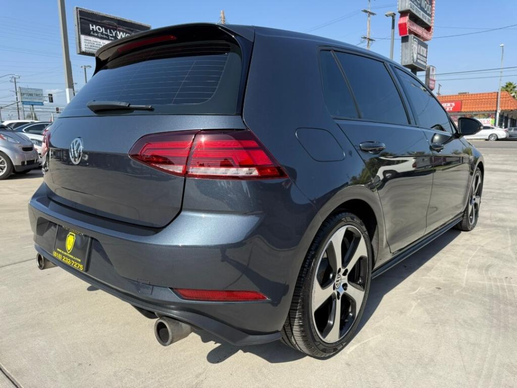 used 2018 Volkswagen Golf GTI car, priced at $19,695