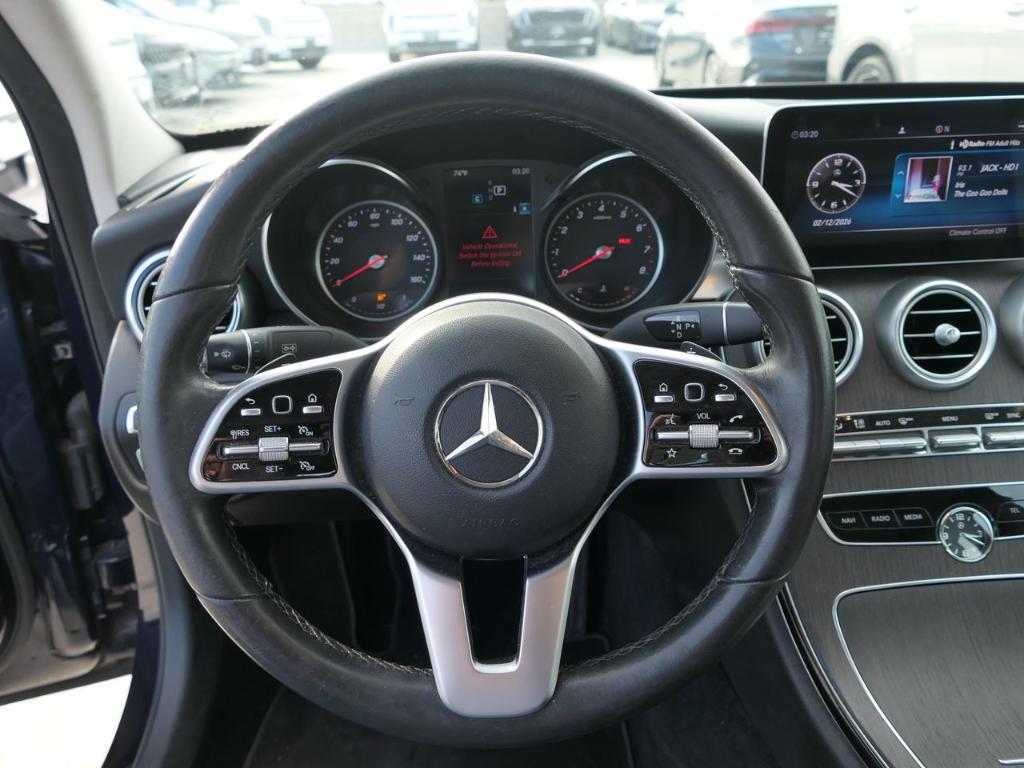 used 2019 Mercedes-Benz C-Class car, priced at $19,500
