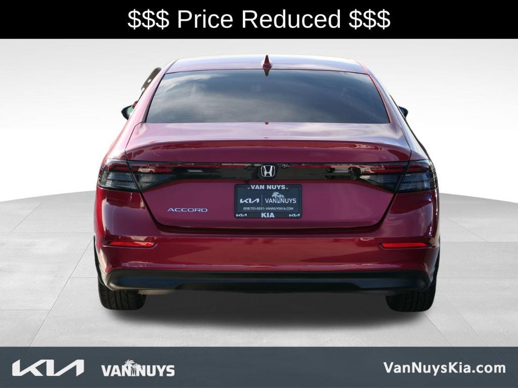 used 2023 Honda Accord car, priced at $20,500
