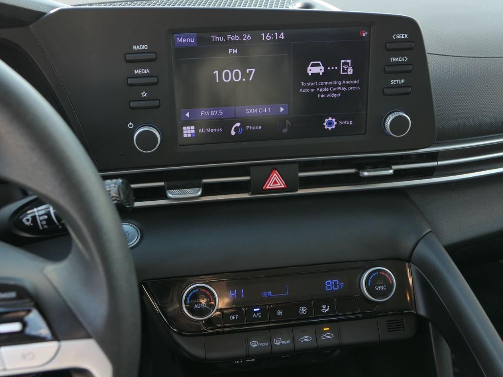 used 2022 Hyundai Elantra car, priced at $17,500