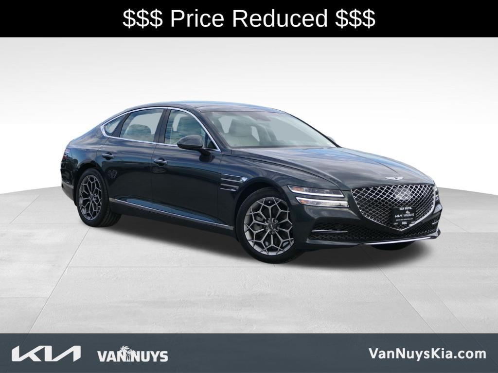 used 2023 Genesis G80 car, priced at $34,300