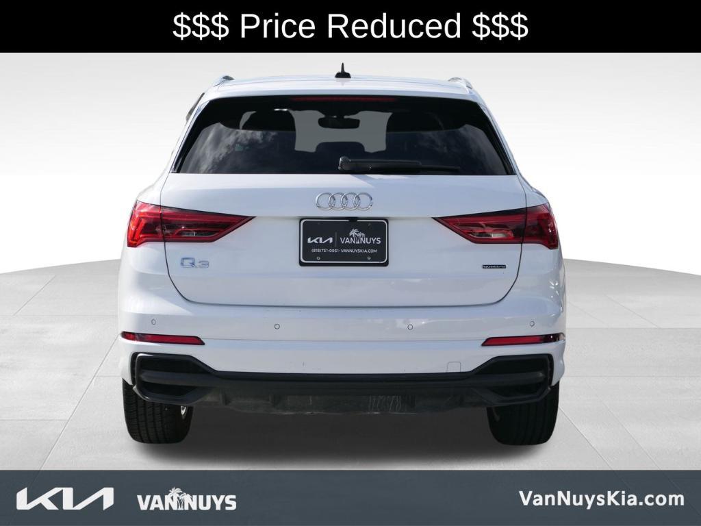used 2024 Audi Q3 car, priced at $22,500