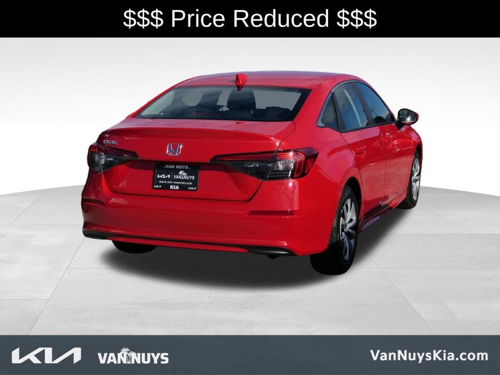 used 2024 Honda Civic car, priced at $21,500