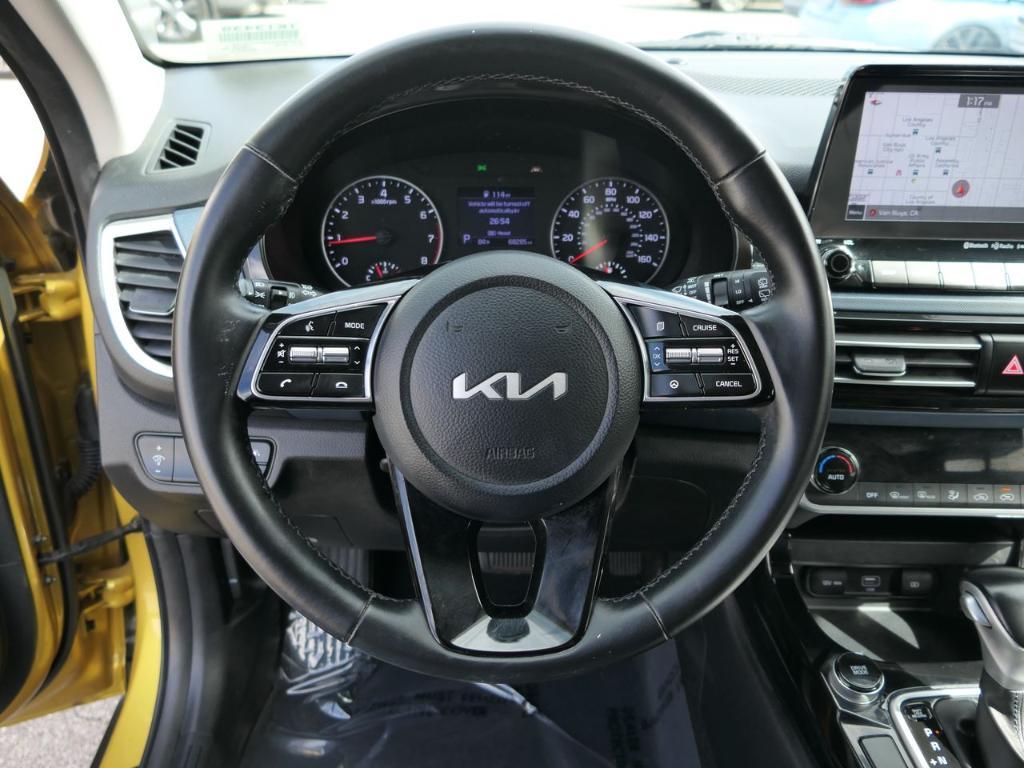 used 2022 Kia Seltos car, priced at $15,500