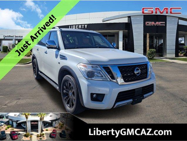used 2017 Nissan Armada car, priced at $16,806
