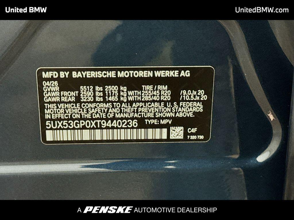 new 2026 BMW X3 car, priced at $61,228