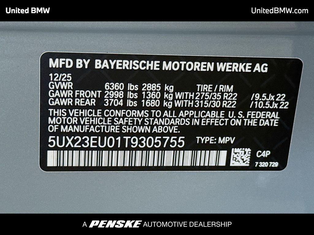 new 2026 BMW X5 car, priced at $86,075