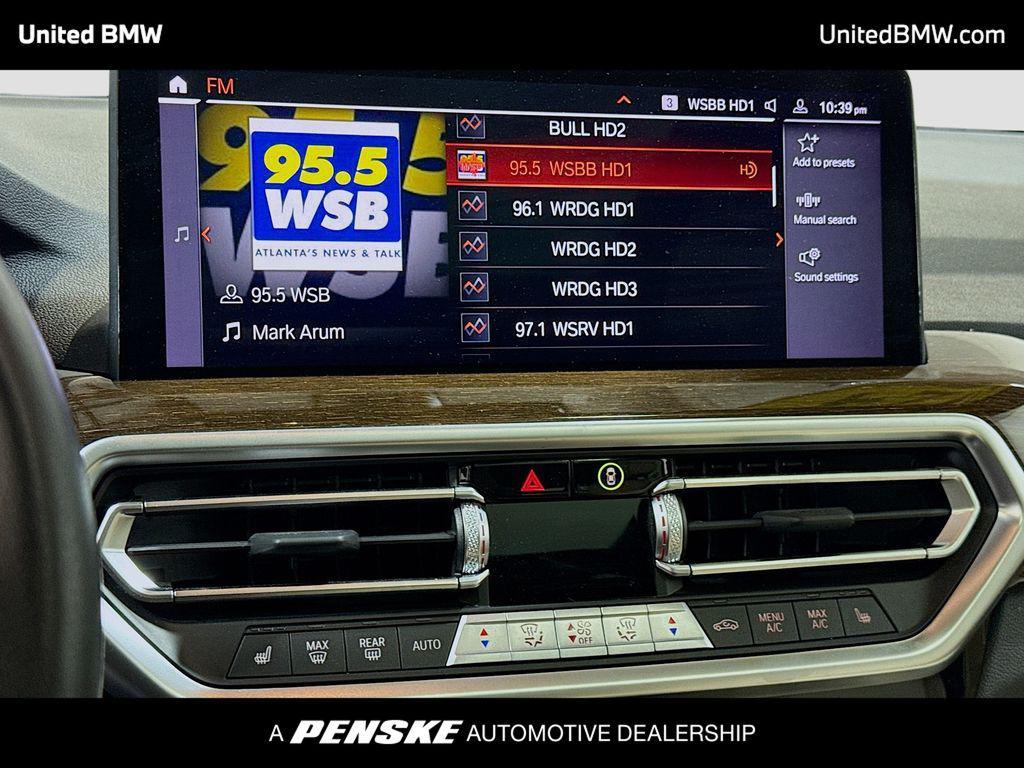 used 2024 BMW X3 car, priced at $45,393