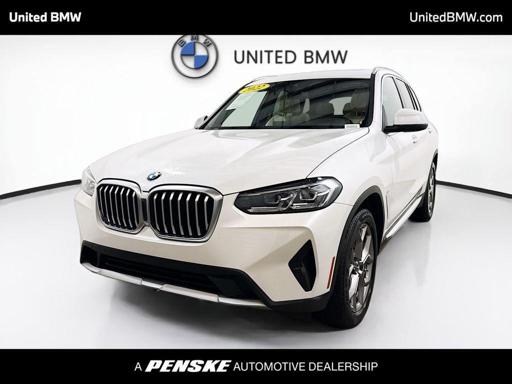 used 2022 BMW X3 car, priced at $29,960