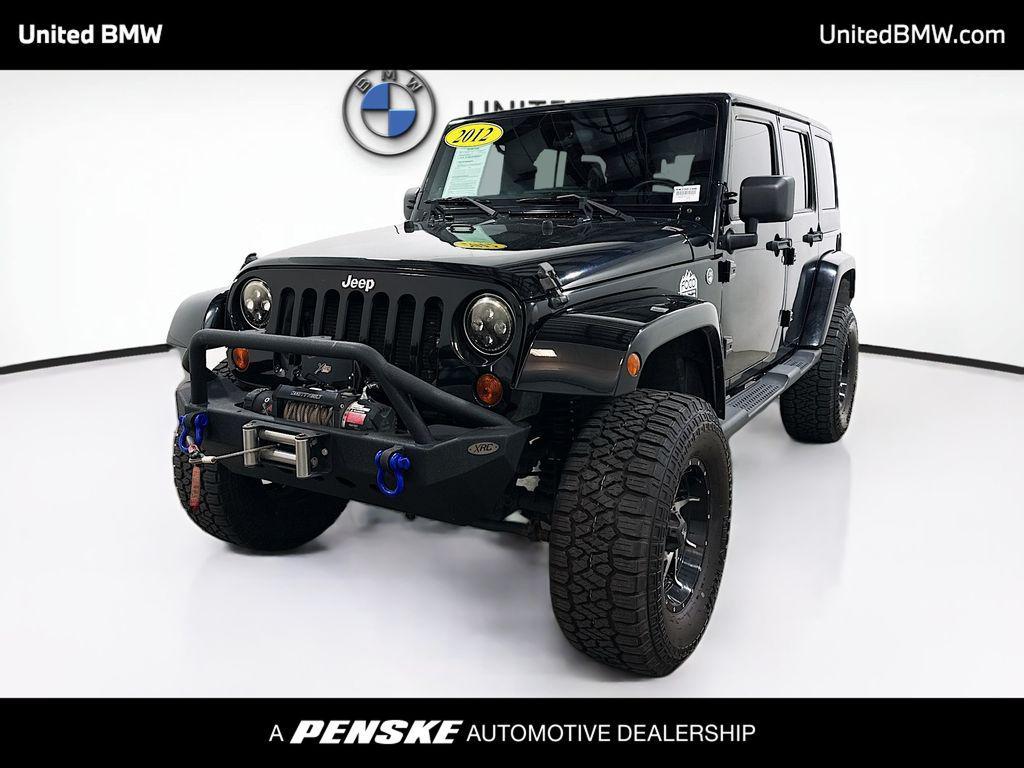 used 2012 Jeep Wrangler Unlimited car, priced at $12,495