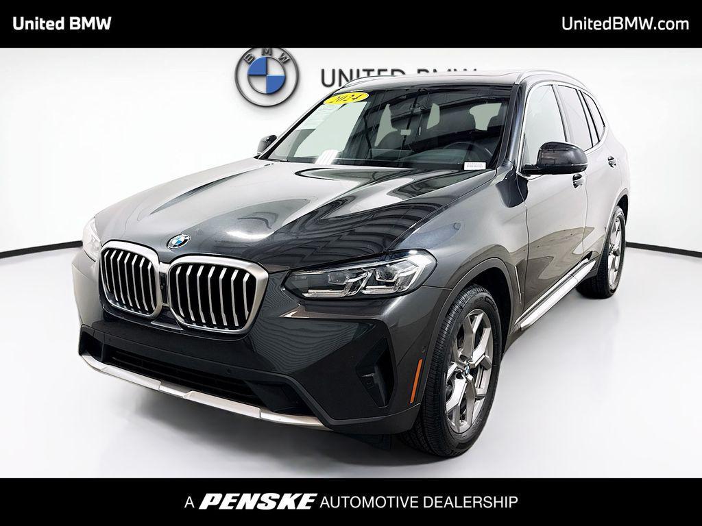 used 2024 BMW X3 car, priced at $31,495