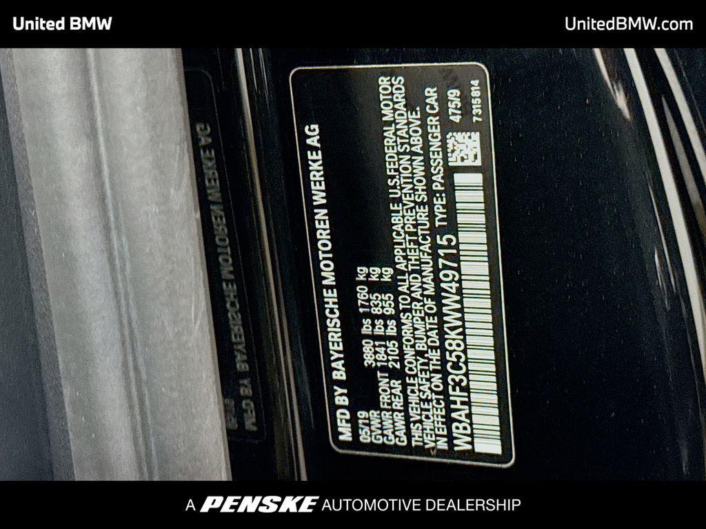 used 2019 BMW Z4 car, priced at $26,960