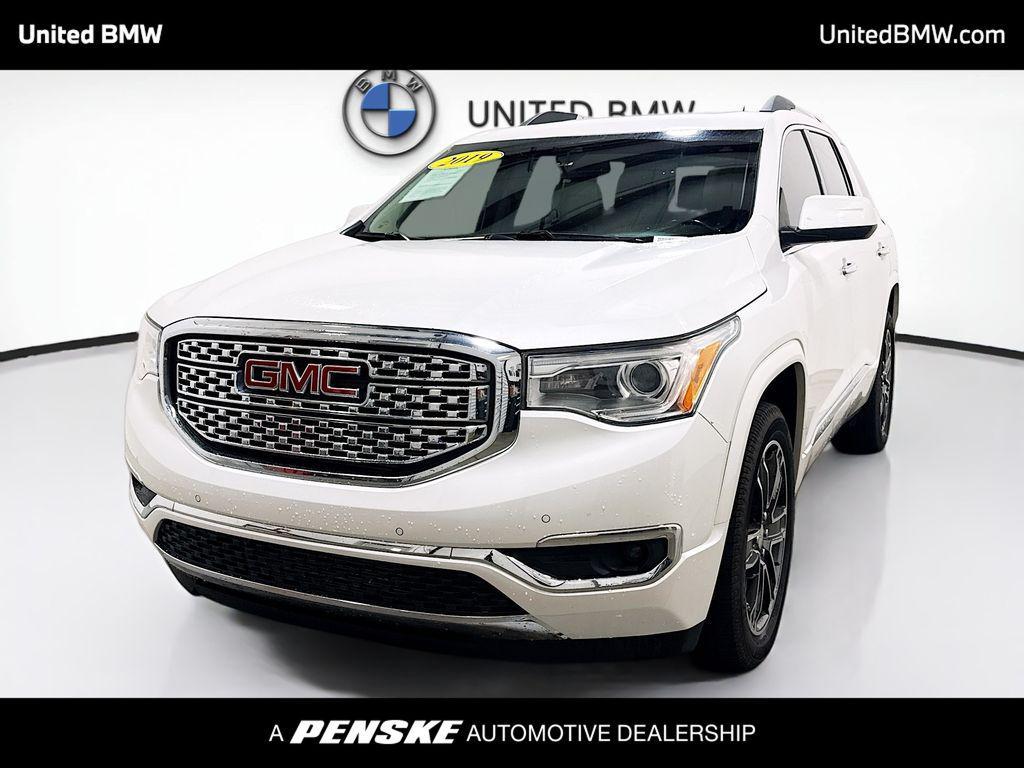 used 2019 GMC Acadia car, priced at $18,393