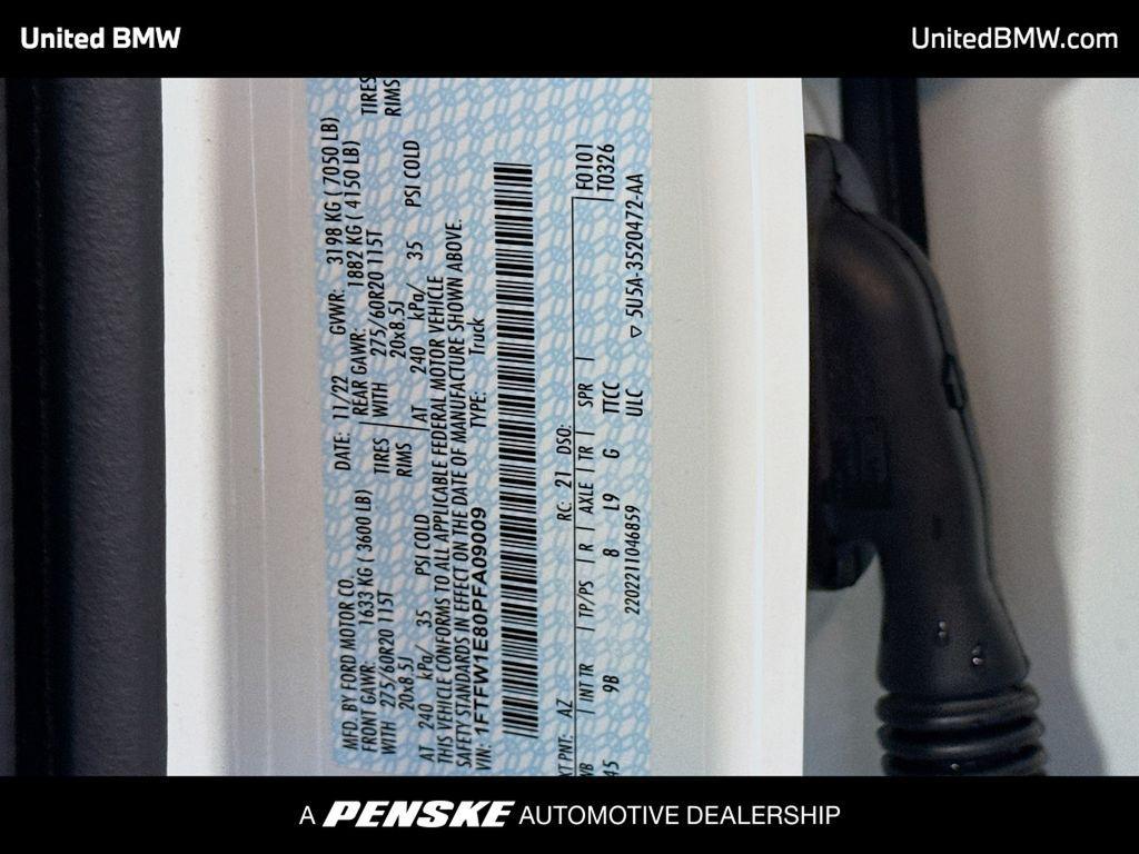 used 2023 Ford F-150 car, priced at $47,995