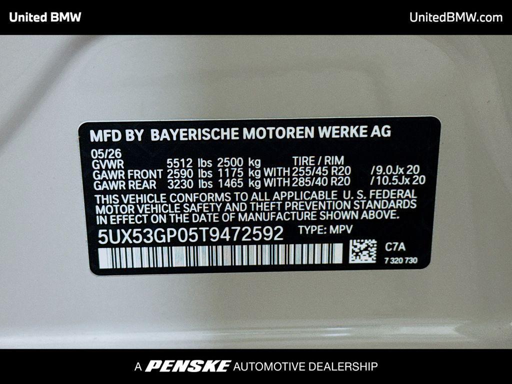 new 2026 BMW X3 car, priced at $63,948