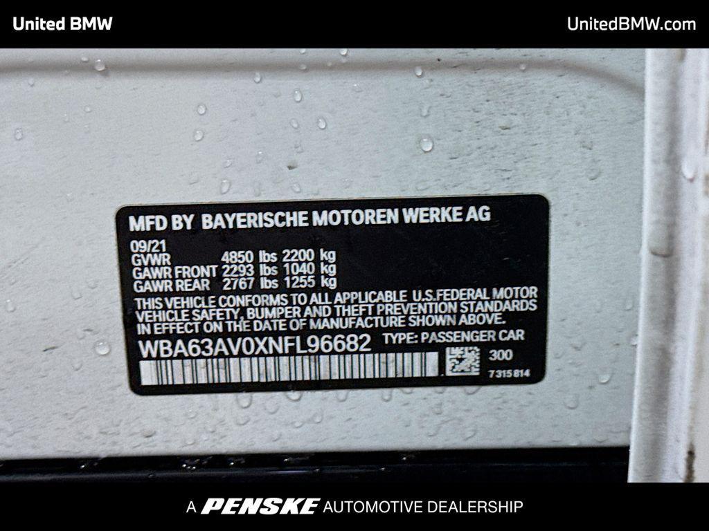 used 2022 BMW 430 Gran Coupe car, priced at $33,960