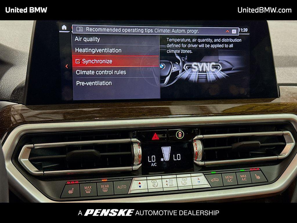 used 2022 BMW X3 car, priced at $28,960