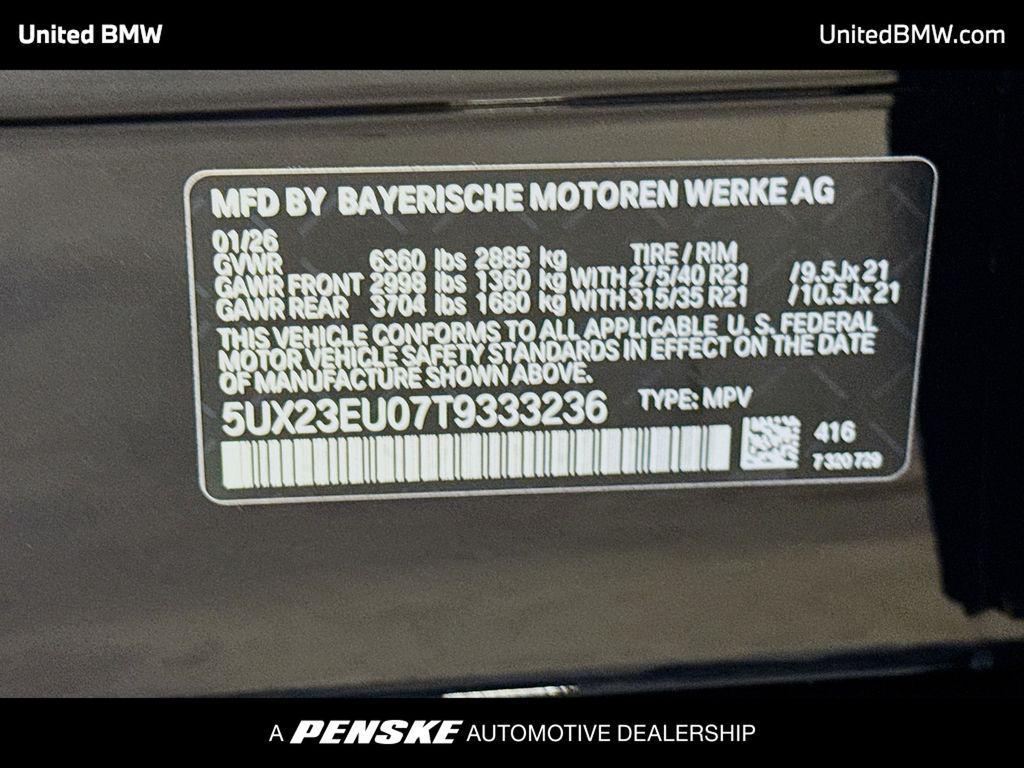 new 2026 BMW X5 car, priced at $86,600