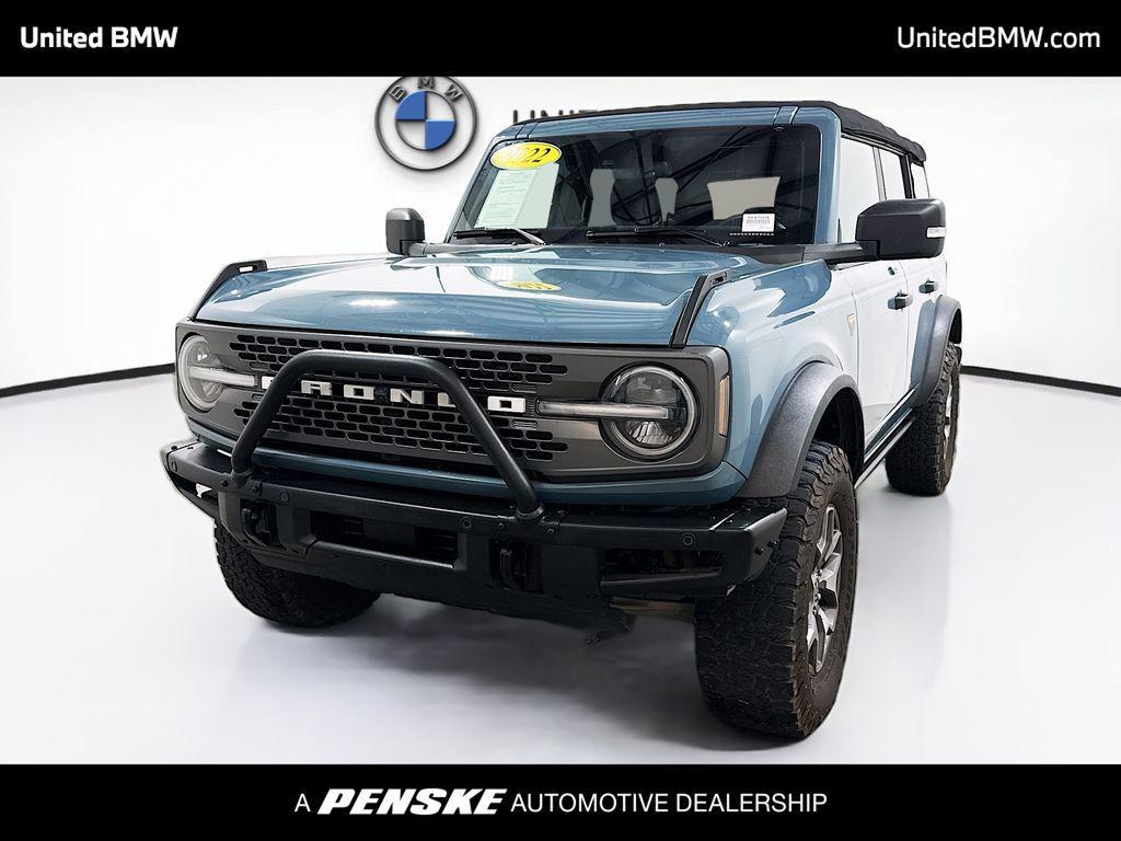 used 2022 Ford Bronco car, priced at $37,460