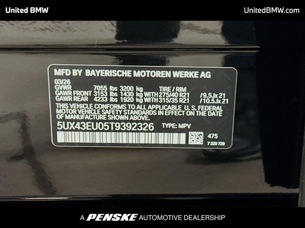 new 2026 BMW X5 PHEV car, priced at $86,000