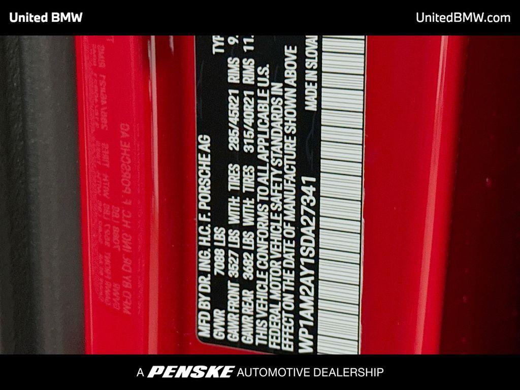 used 2025 Porsche Cayenne car, priced at $138,460