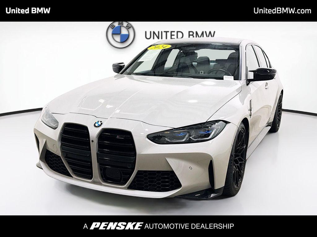 used 2024 BMW M3 car, priced at $91,893