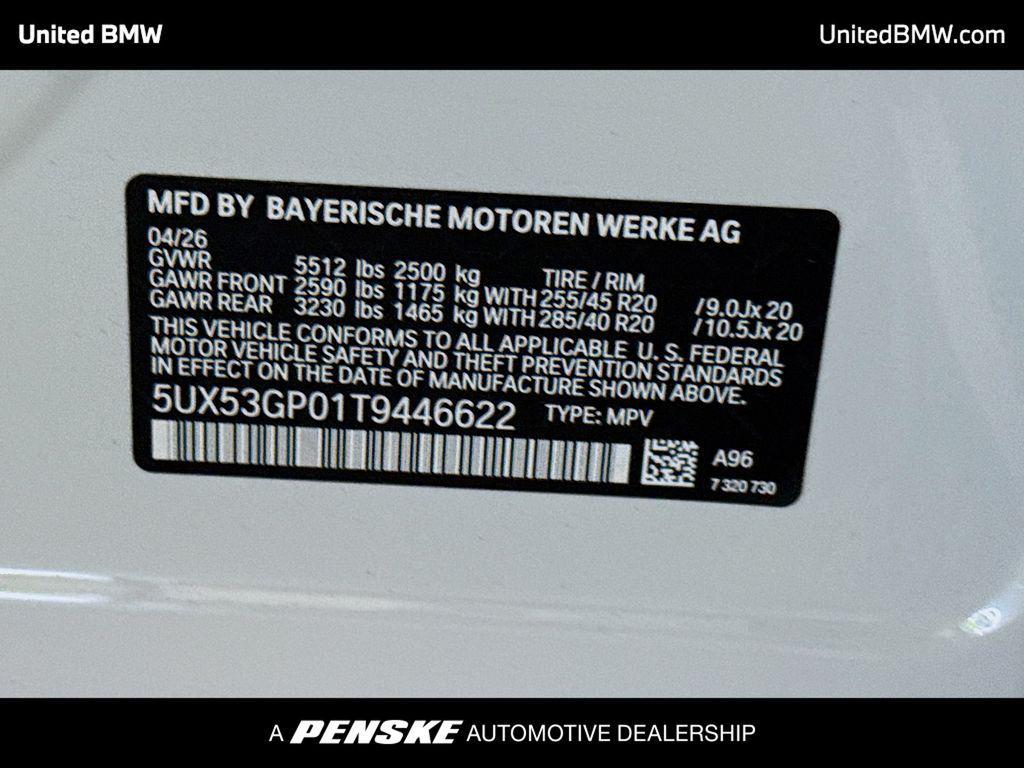 new 2026 BMW X3 car, priced at $59,658