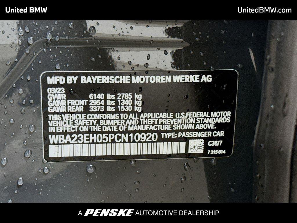 used 2023 BMW 740 car, priced at $62,460