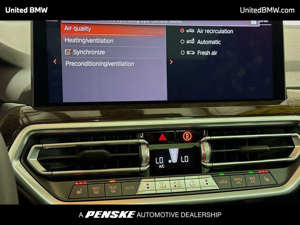 used 2025 BMW X4 car, priced at $52,495