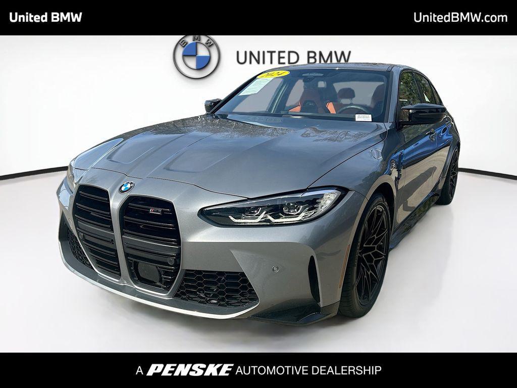 used 2024 BMW M3 car, priced at $86,960