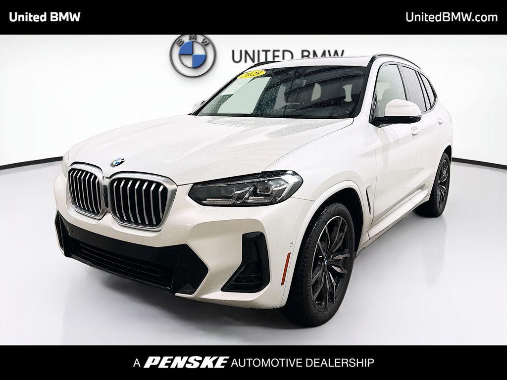 used 2023 BMW X3 car, priced at $40,995