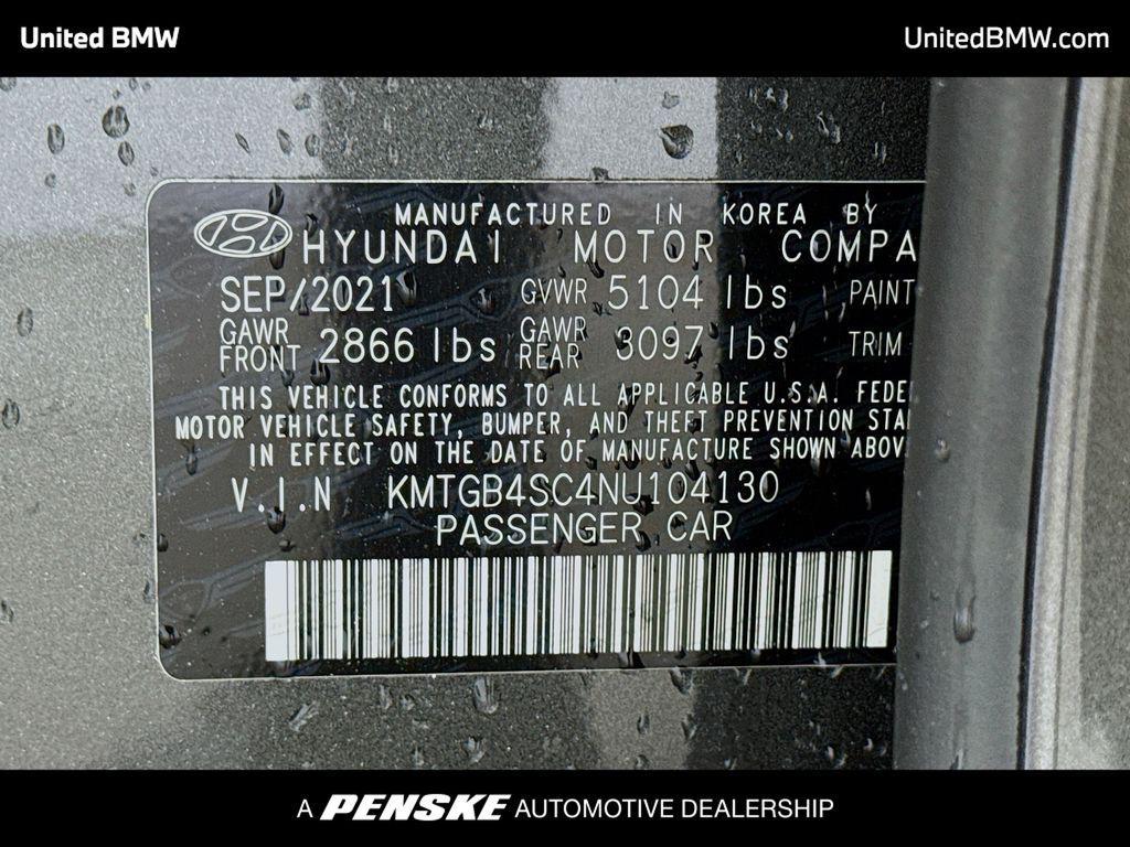 used 2022 Genesis G80 car, priced at $32,460