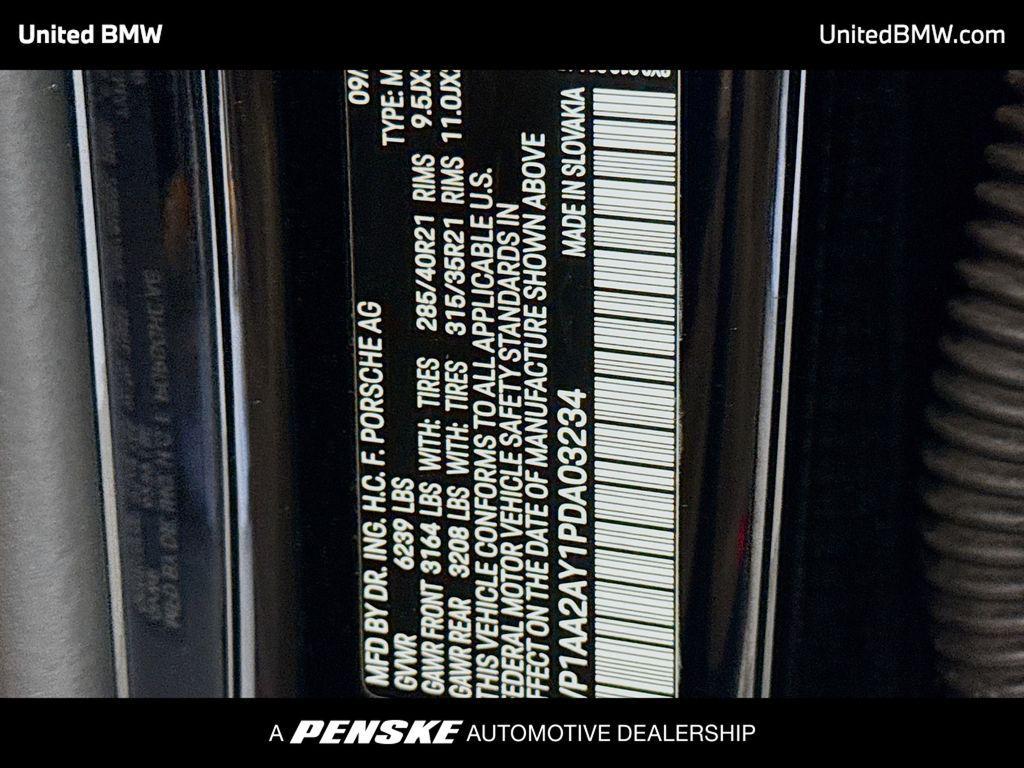 used 2023 Porsche Cayenne car, priced at $45,960