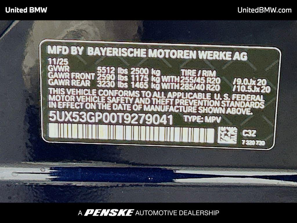 new 2026 BMW X3 car, priced at $59,025