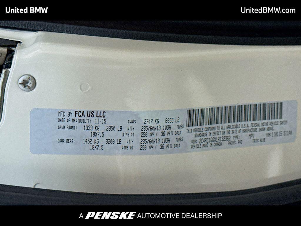 used 2020 Chrysler Pacifica car, priced at $20,495