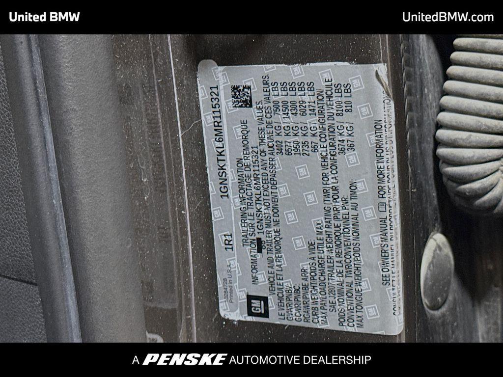 used 2021 Chevrolet Tahoe car, priced at $41,358