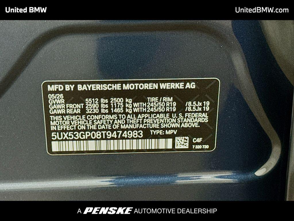 new 2026 BMW X3 car, priced at $55,948