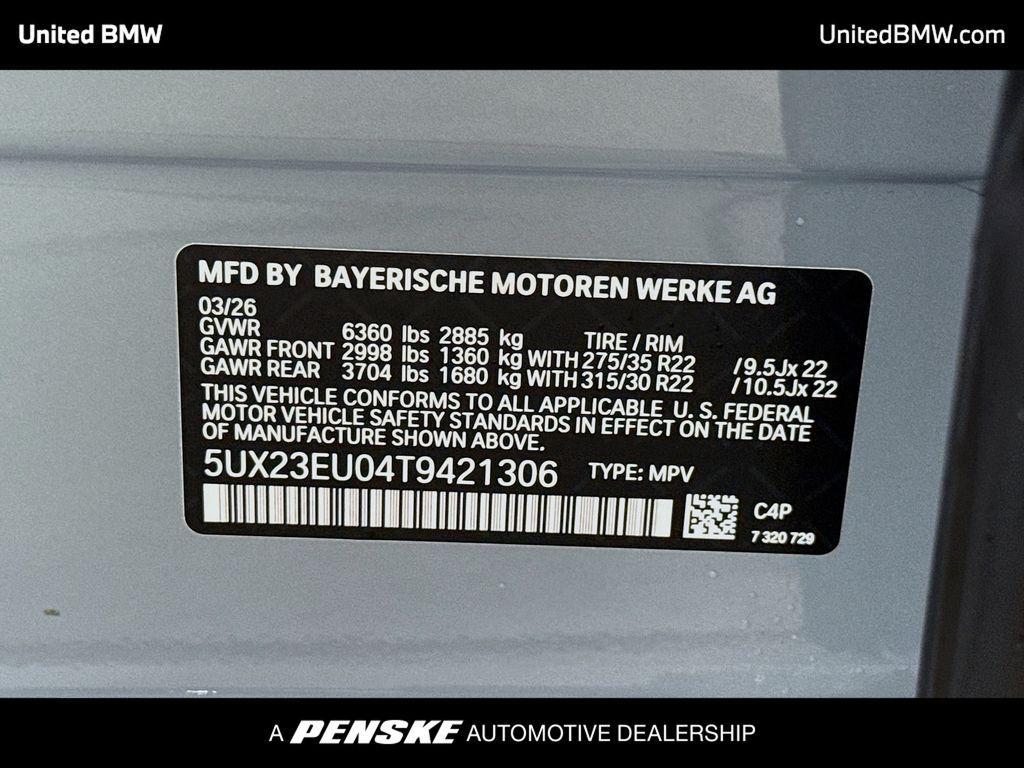 new 2026 BMW X5 car, priced at $85,348