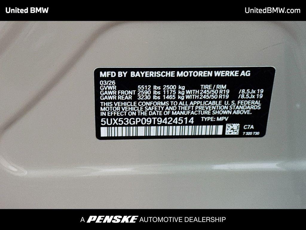 new 2026 BMW X3 car, priced at $60,758