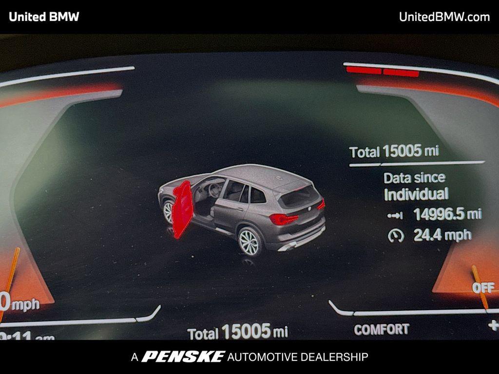 used 2023 BMW X3 car, priced at $37,995