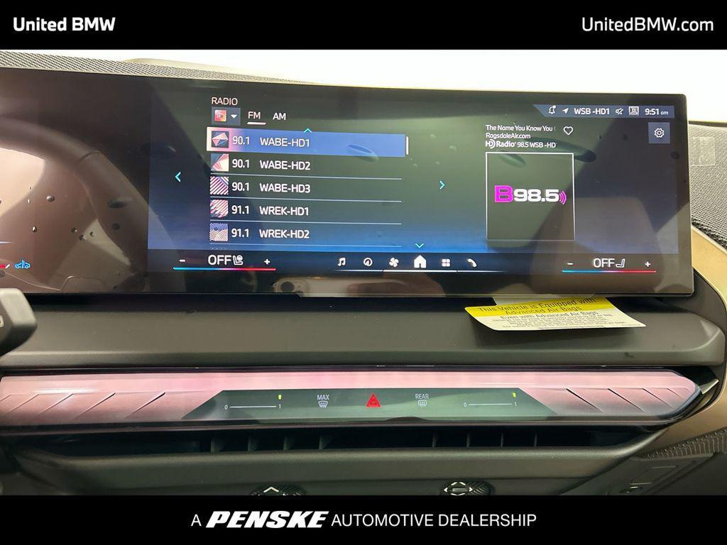 used 2025 BMW X3 car, priced at $45,996