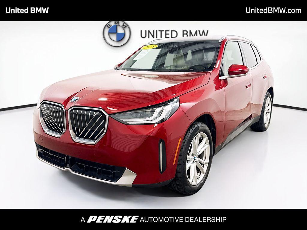 used 2025 BMW X3 car, priced at $45,358