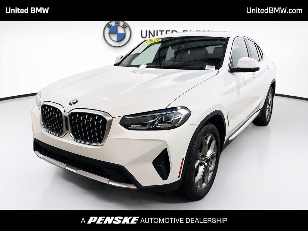 used 2025 BMW X4 car, priced at $48,495