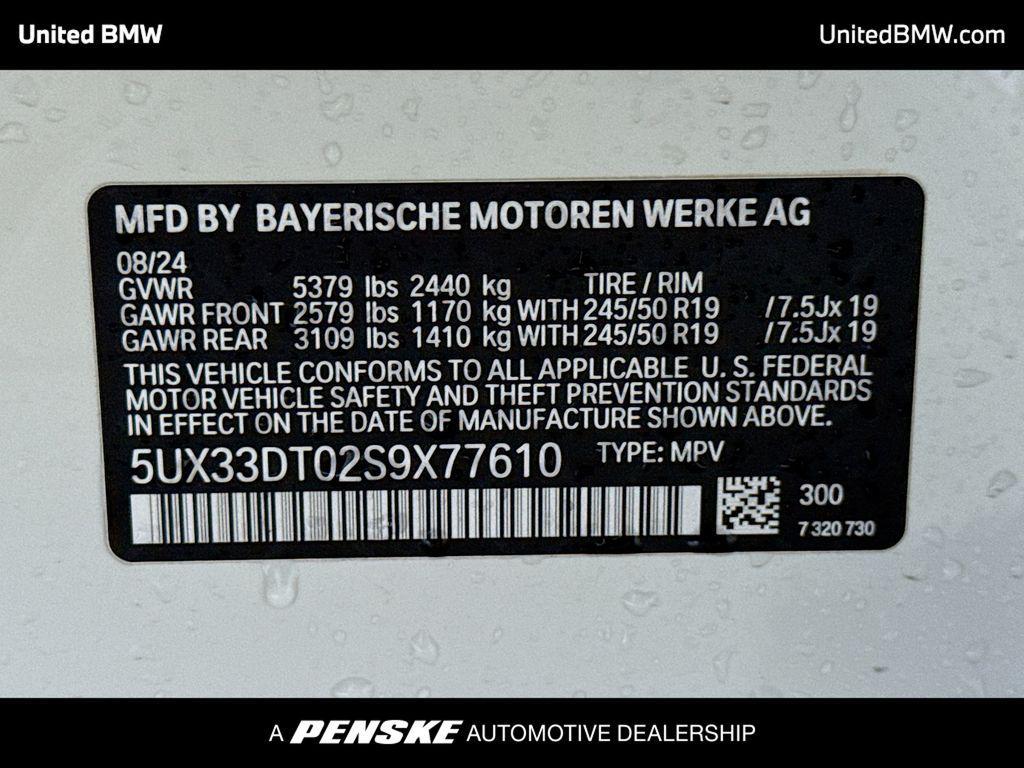 used 2025 BMW X4 car, priced at $48,495