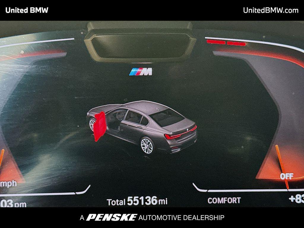 used 2022 BMW 740 car, priced at $36,460