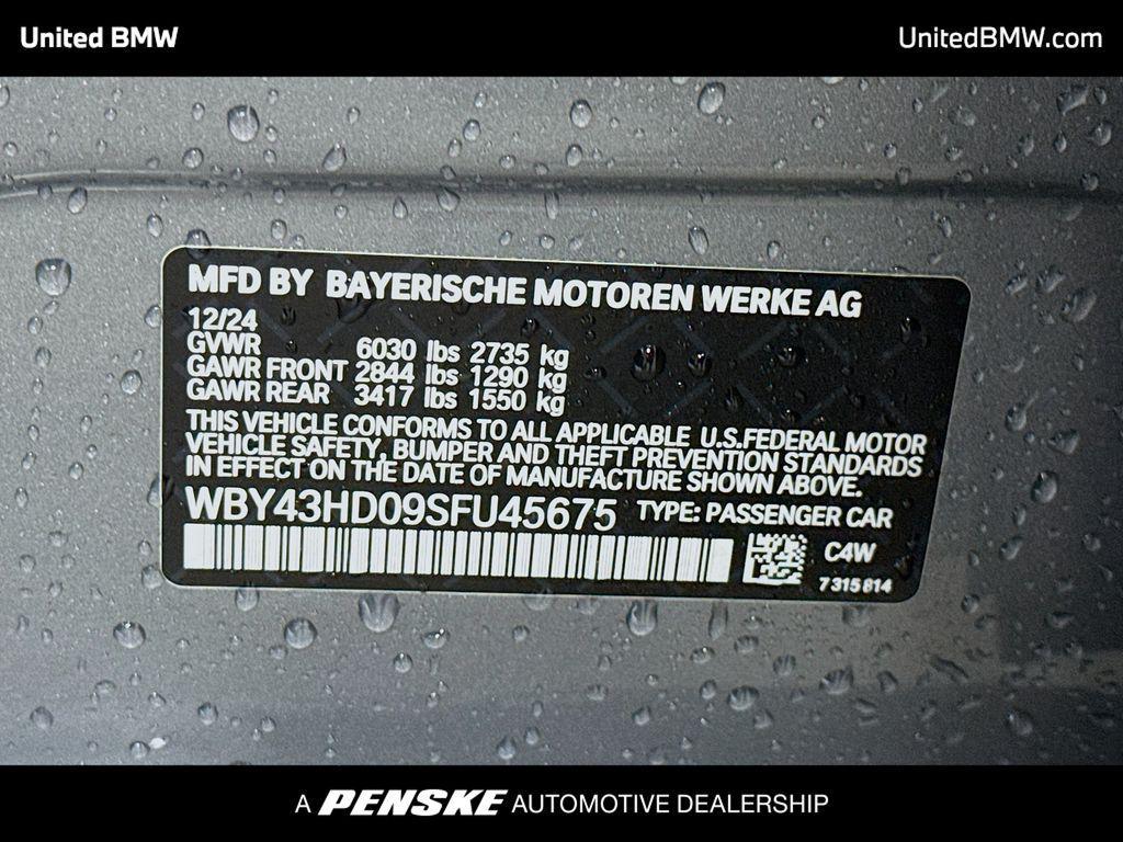 used 2025 BMW i4 Gran Coupe car, priced at $48,960