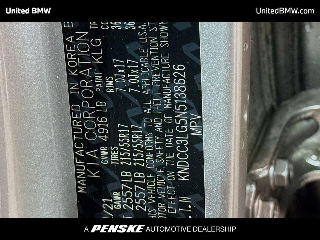 used 2022 Kia Niro EV car, priced at $15,460