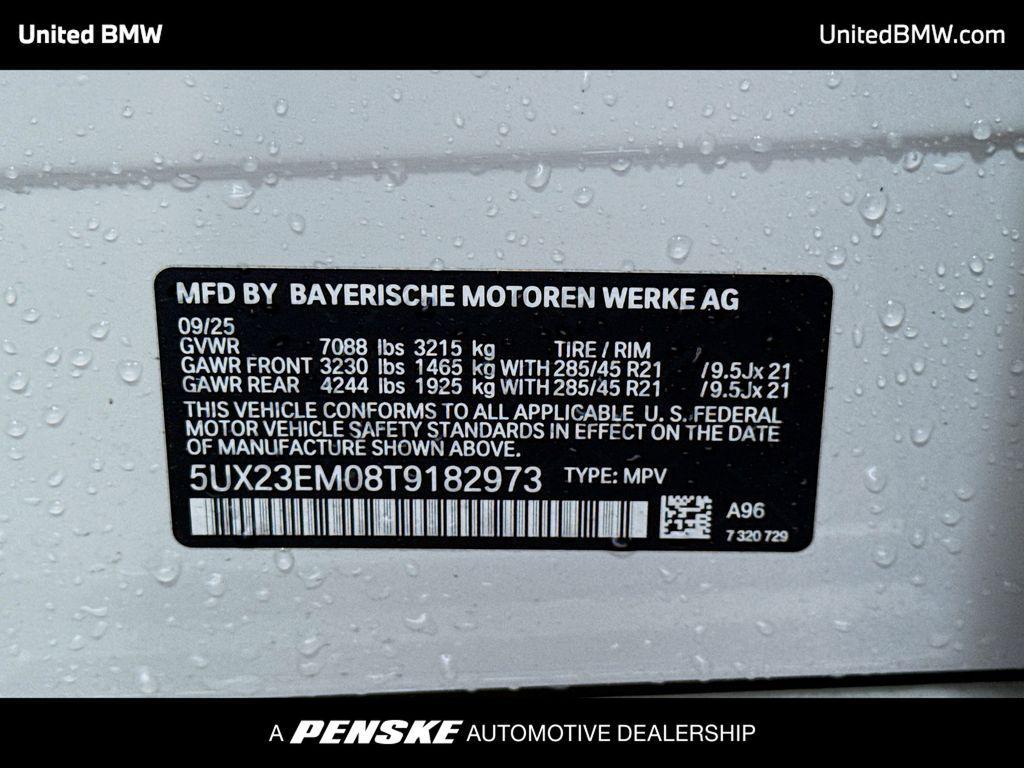 used 2026 BMW X7 car, priced at $81,893
